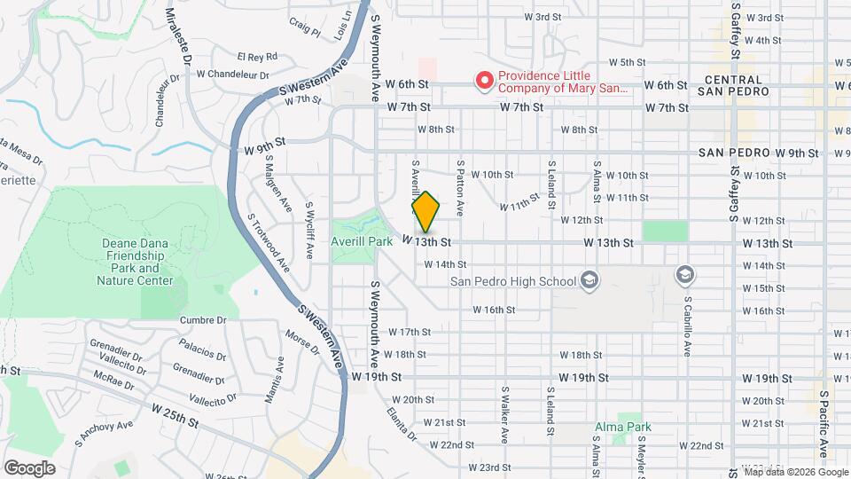 1378-1378 W 13th St Map and Location Details