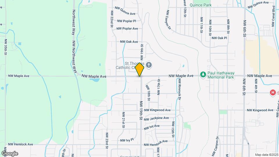1915 NW Larch Spur Ct Map and Location Details