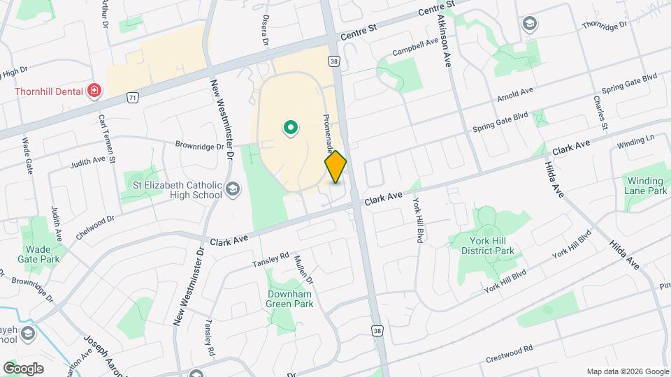 7440 Bathurst St Map and Location Details