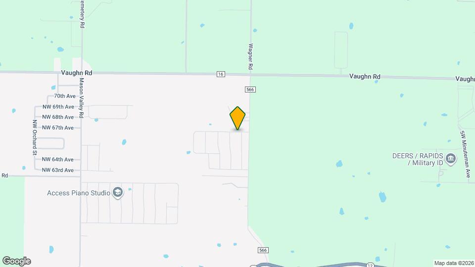 6615 NW Kathleen St Map and Location Details