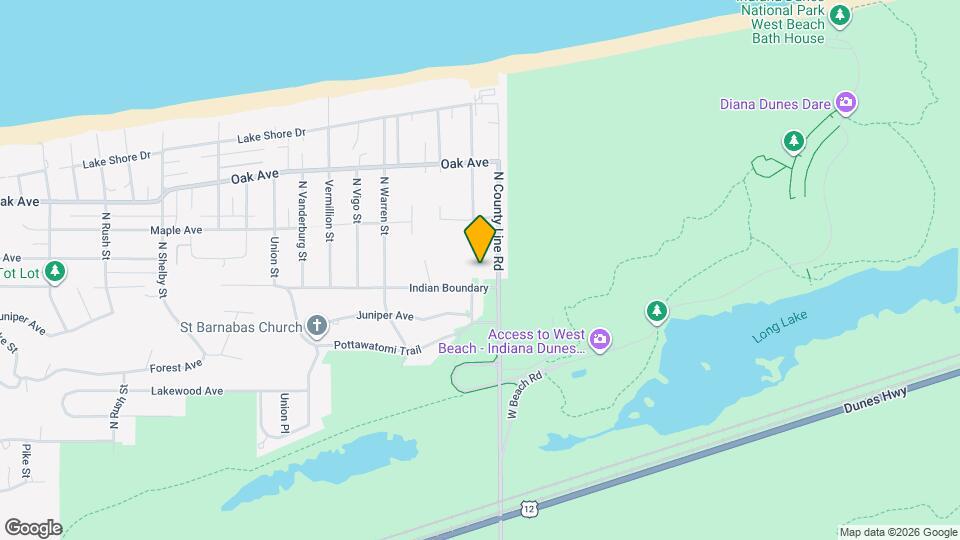 Parkshore Commons Map and Location Details