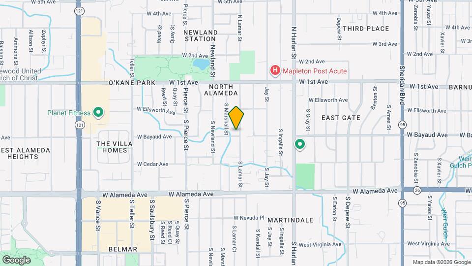 99 S Lamar St Map and Location Details