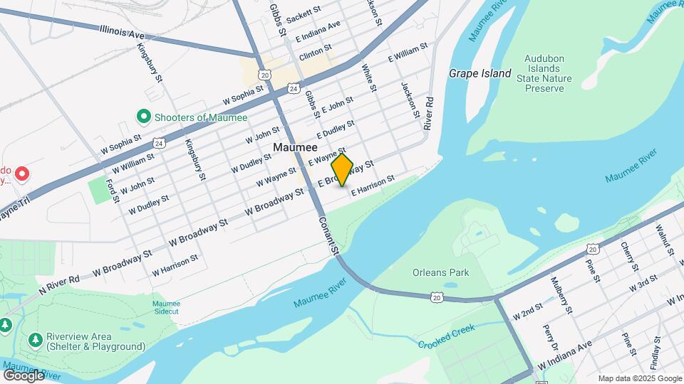 127 E Harrison St, Unit #2 Map and Location Details