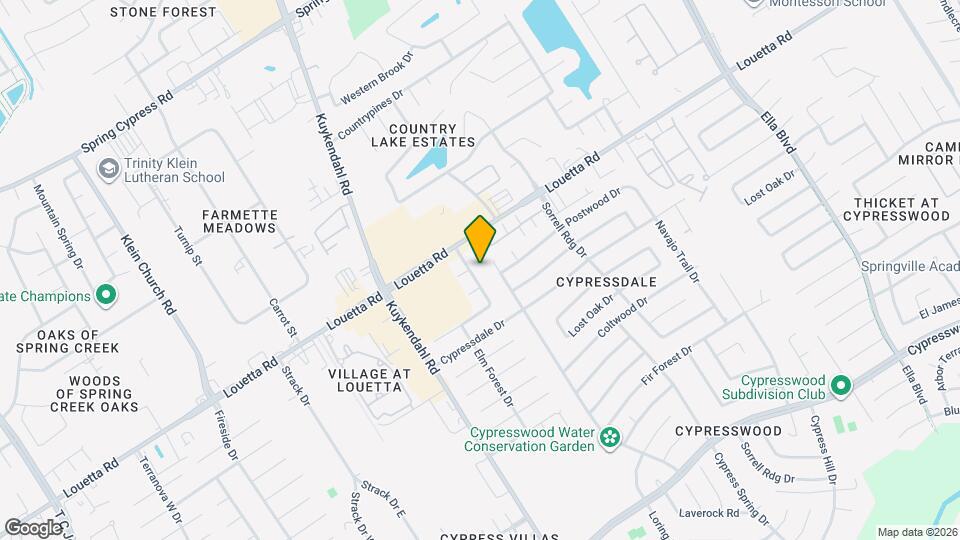 18502 Bent Elm Dr Map and Location Details