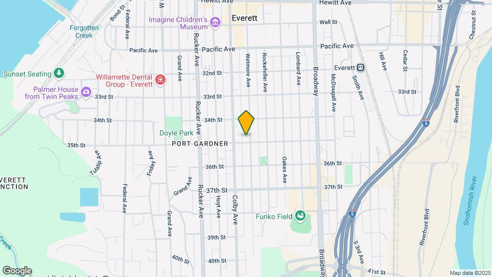 3430 Wetmore Ave Map and Location Details