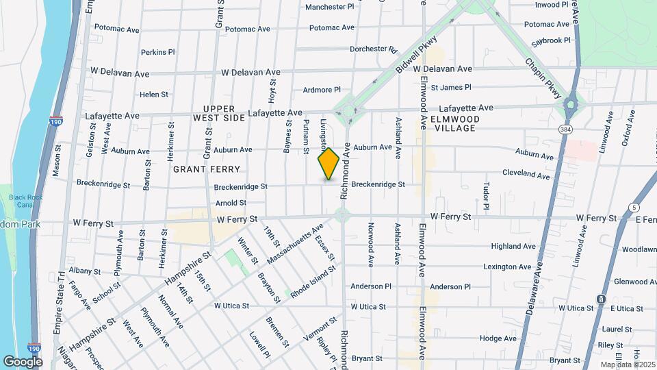 507 Breckenridge St Map and Location Details