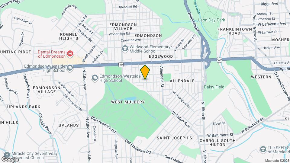 400 Lyndhurst St Map and Location Details