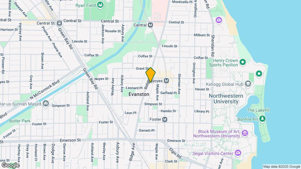 2209 Ridge Ave Map and Location Details