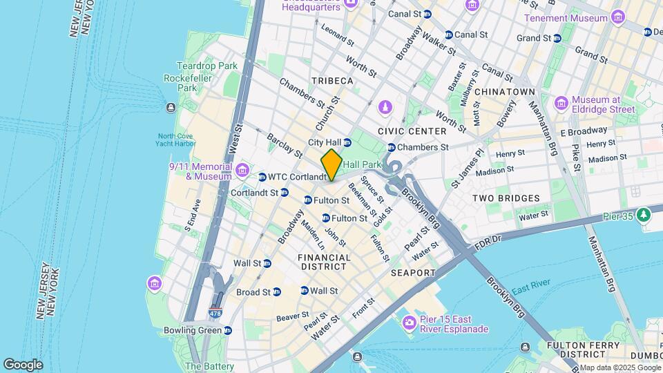 15 Park Row-Unit -15P Map and Location Details