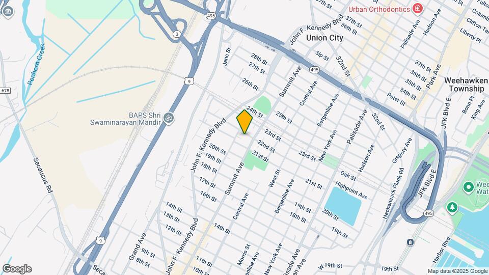 809-815 22ND St Map and Location Details