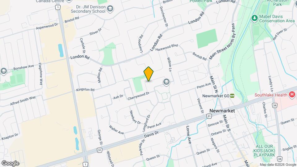 218 Silverbirch Dr Map and Location Details