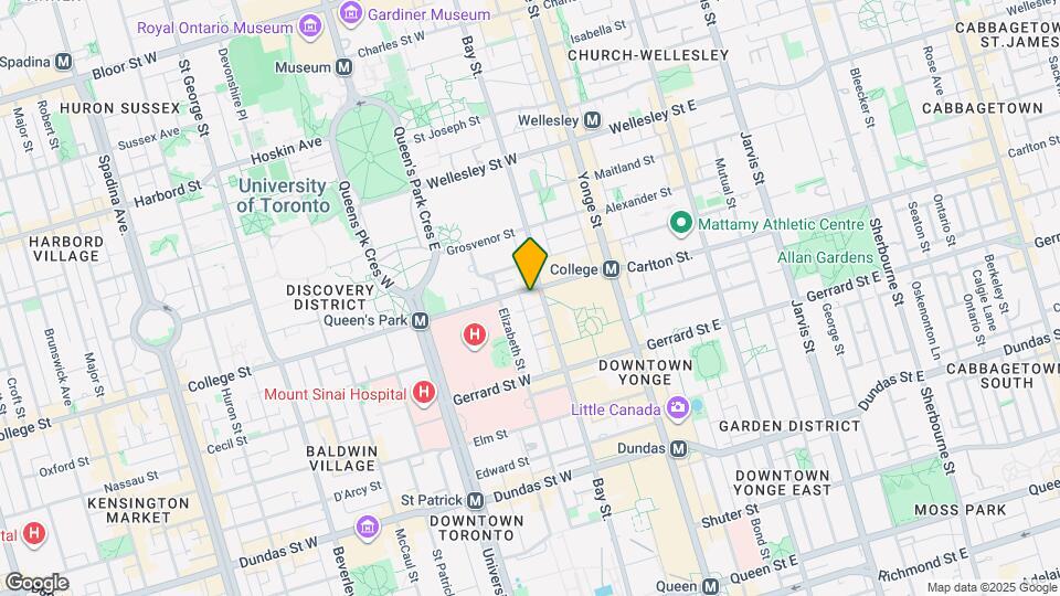 790 Bay St. Map and Location Details