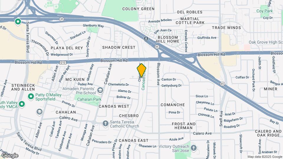 5702 Chesbro Ave Map and Location Details