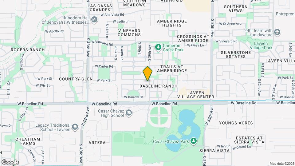 3902 W Pollack St Map and Location Details