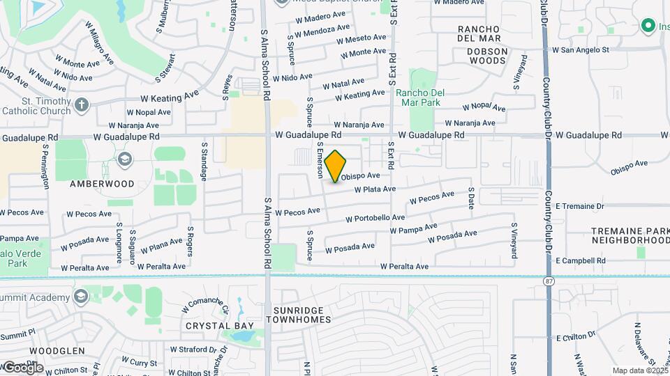 952 W Plata Ave Mapa y Detalles de la Ubicación