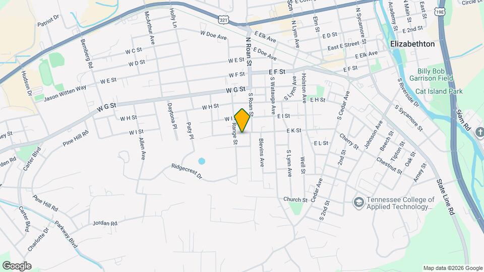 108 W K St Map and Location Details