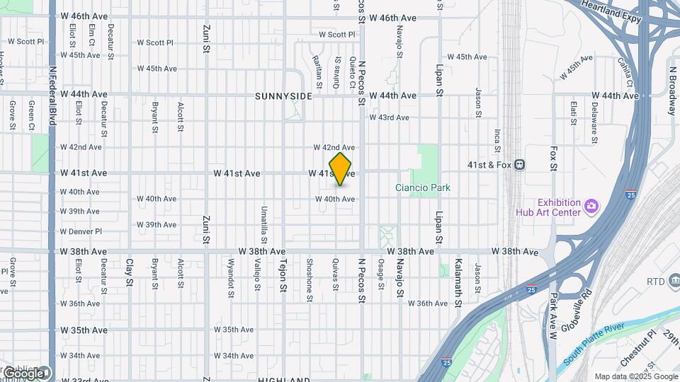 4000 Quivas St Map and Location Details