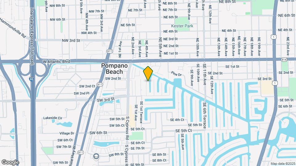 220 SE 2nd Ave Map and Location Details
