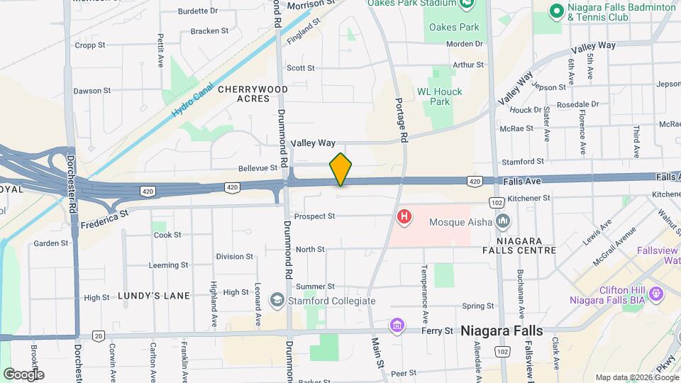 6035 Britannia Crescent Map and Location Details