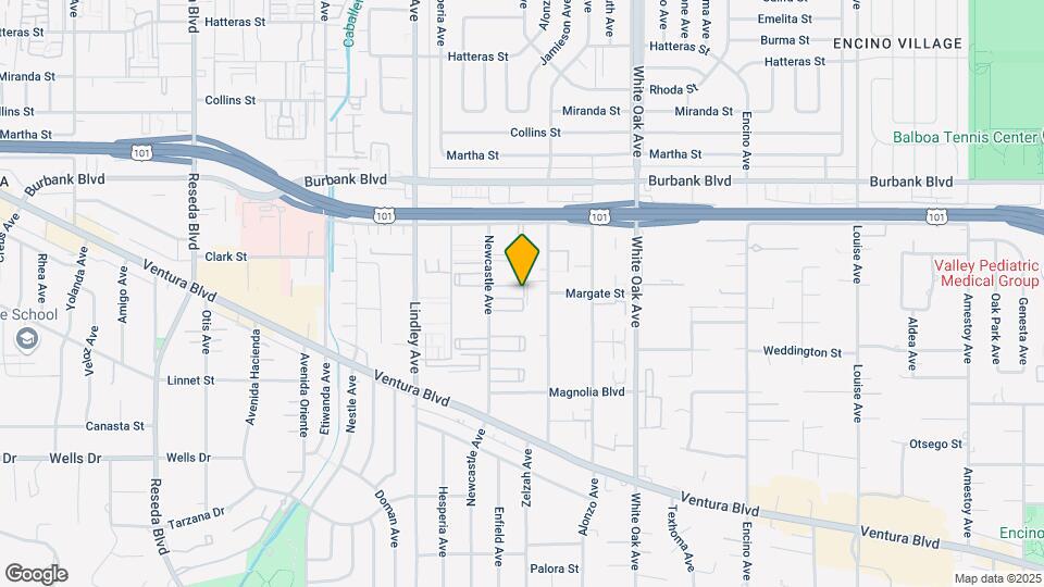 5400 Newcastle Ave, Unit 5 Map and Location Details