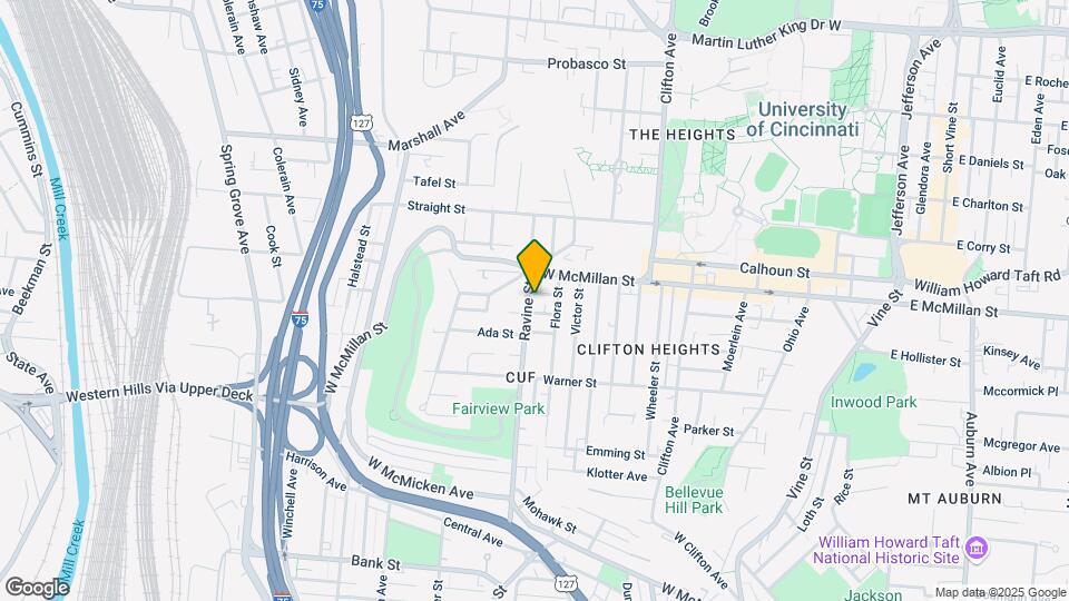 2368 Ravine St Map and Location Details