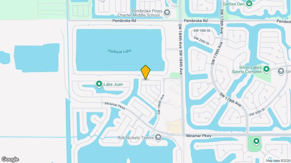 18860 SW 25th Ct Map and Location Details