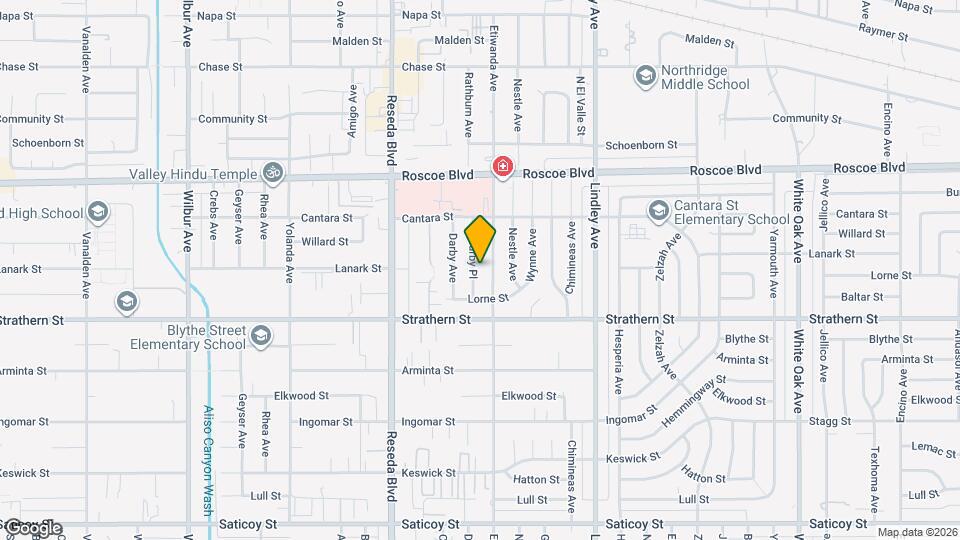 8056 Darby Pl Map and Location Details