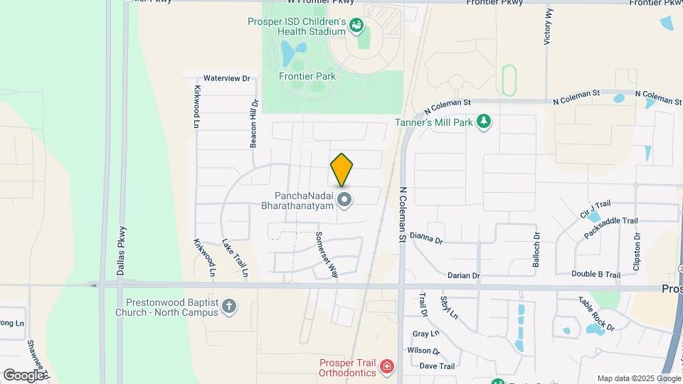 411 Fox Crossing Ln Map and Location Details