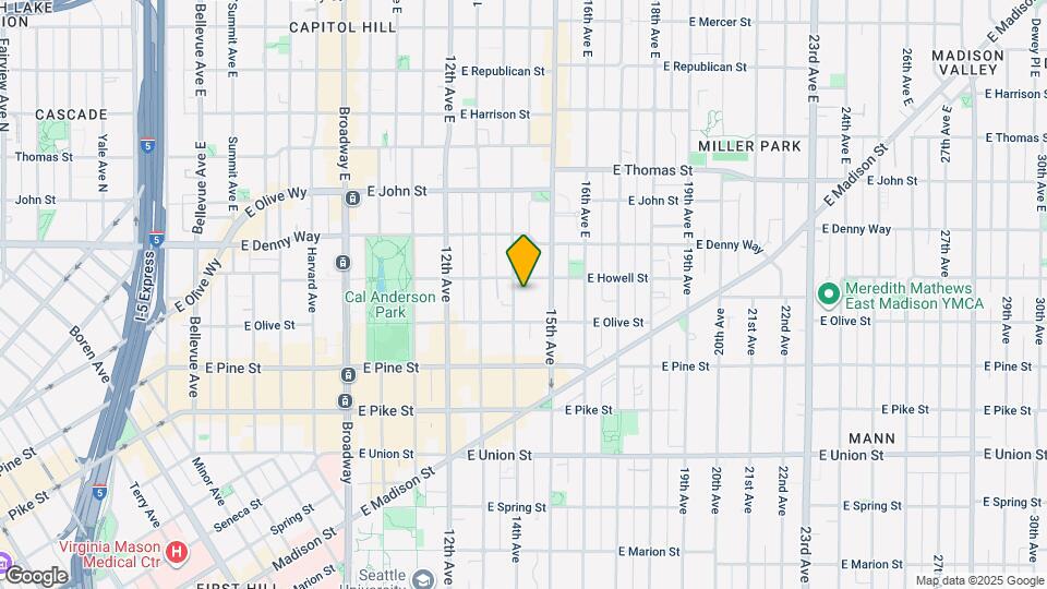 1722-1714 14th Ave Mapa y Detalles de la Ubicación
