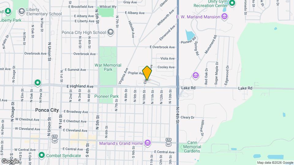 65 Elmwood Ave Map and Location Details