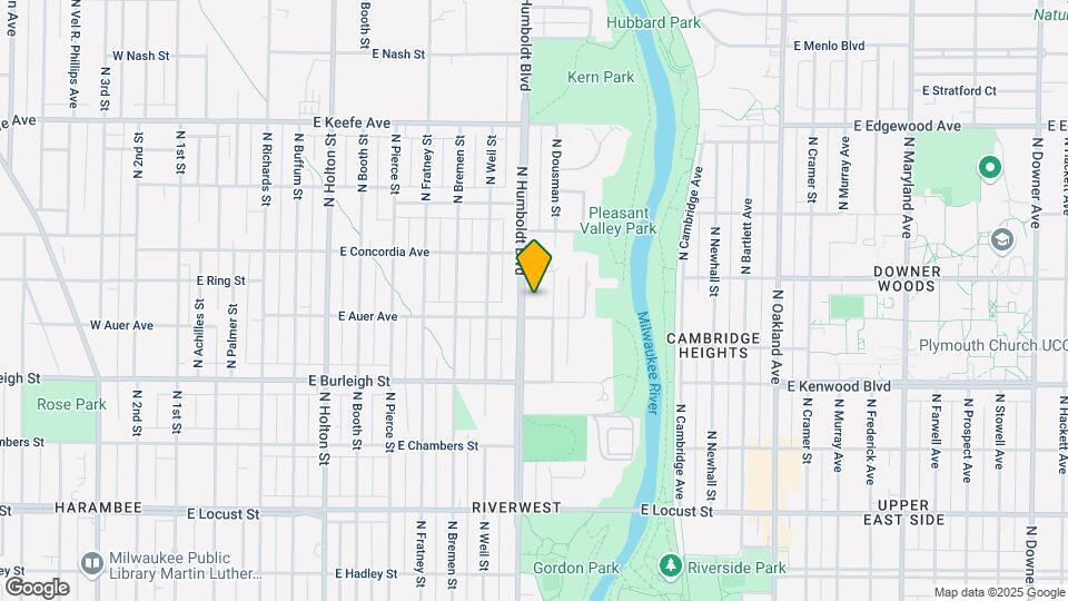 3222 N Humboldt Blvd, Unit Upper Front Map and Location Details