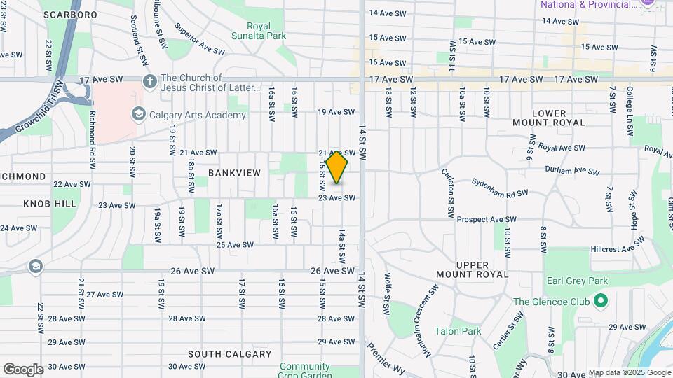 2315 14A St SW Map and Location Details