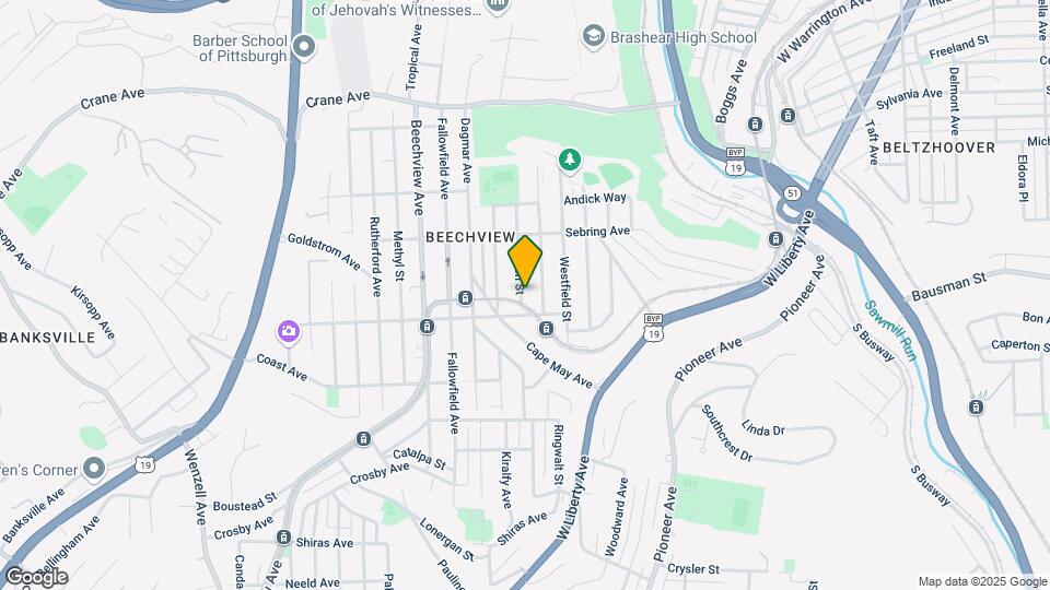 1525 Alton St Map and Location Details