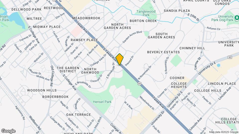 4108 S Texas Ave Map and Location Details