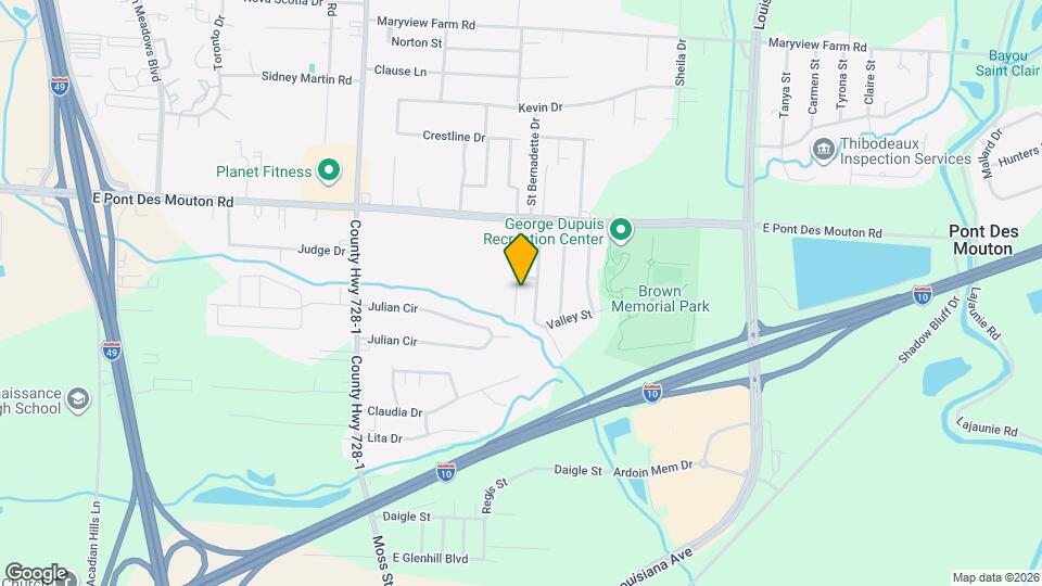 205 Rue Royale Map and Location Details