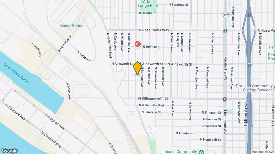 5724 N Greeley Ave Mapa y Detalles de la Ubicación