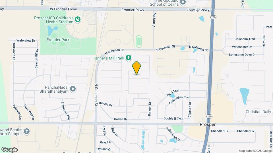 601 Winslow Ln Map and Location Details