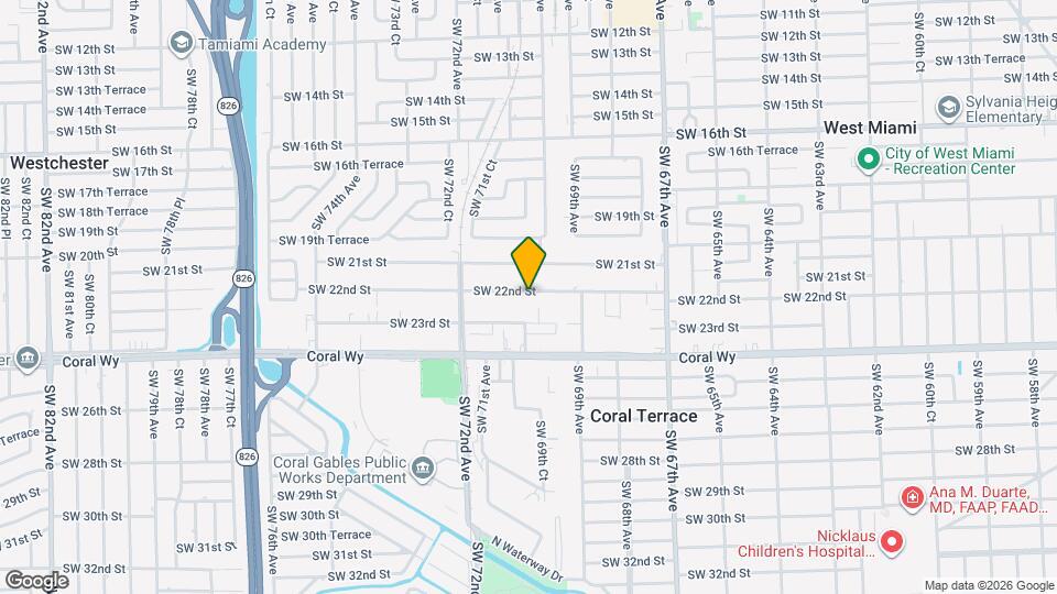 7056 SW 22nd St, Unit 4 Mapa y Detalles de la Ubicación