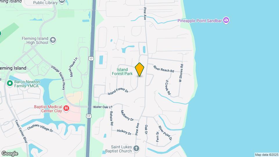 6137 Island Forest Dr Map and Location Details