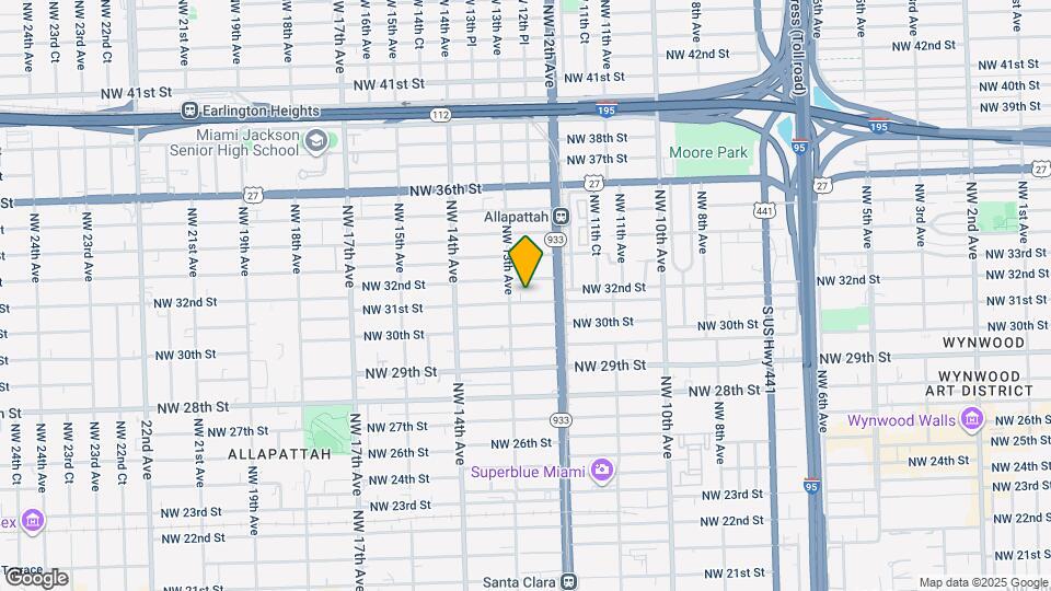 1269 NW 31st St Map and Location Details