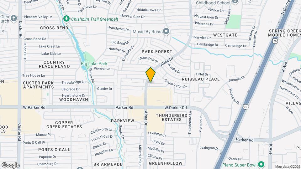941 Lombardy Dr Map and Location Details