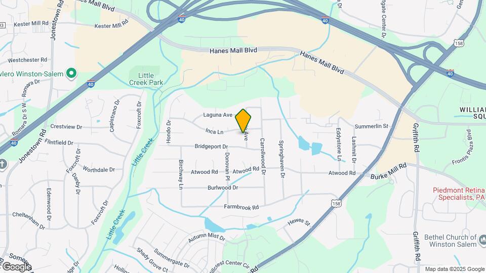 2906 Navajo Ave Map and Location Details