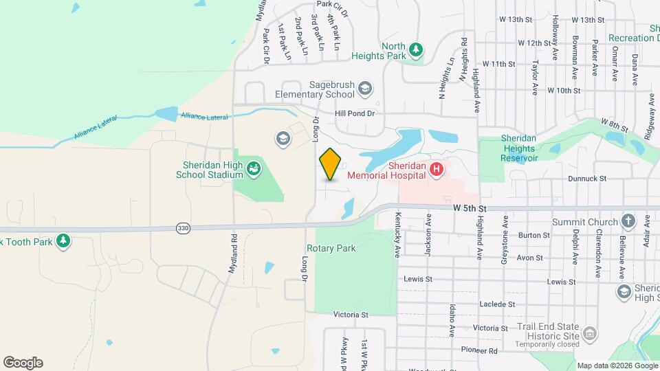 1701 Park Side Ct Map and Location Details