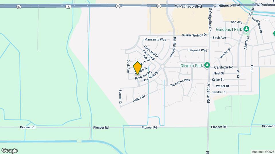 1668 Ryegrass Wy Map and Location Details