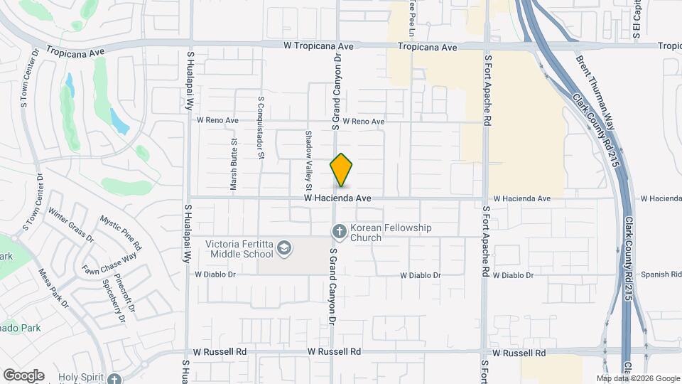 9783 Ocotillo Falls Ave Map and Location Details