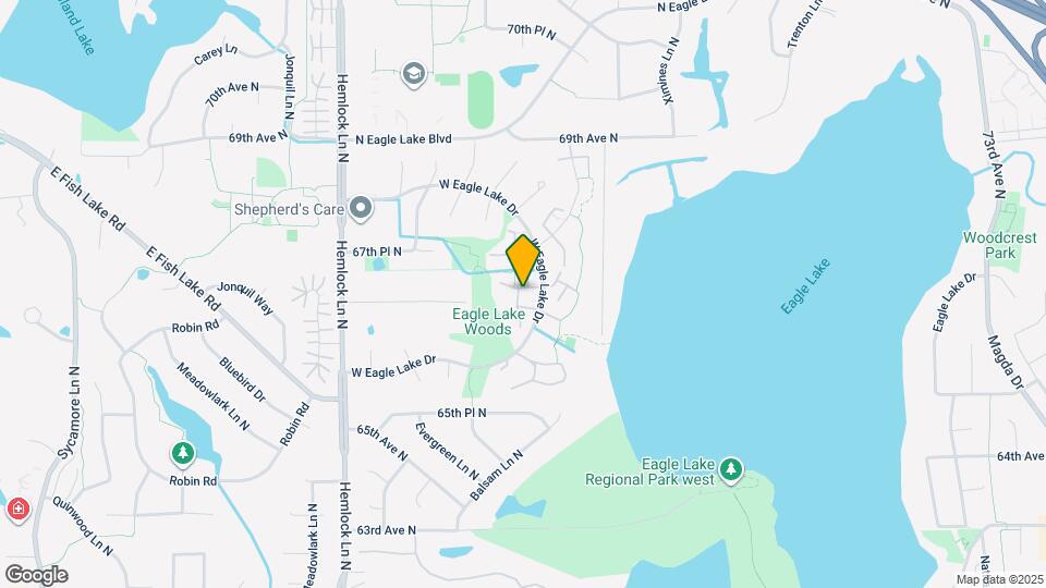 300 W Eagle Lake Dr Map and Location Details