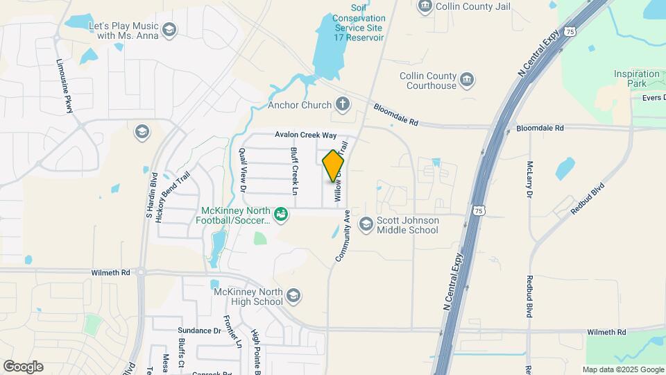 3525 Willow Creek Trail Map and Location Details