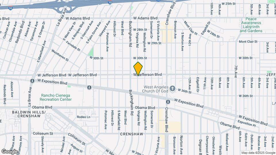 3408 1/2 Virginia Rd Map and Location Details