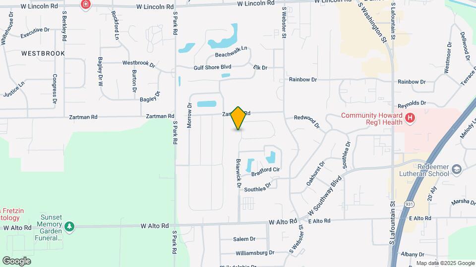 3489 Briarwick Dr Map and Location Details