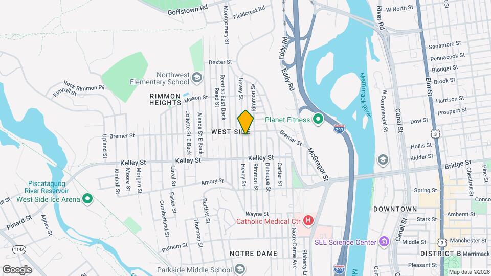 607 Hevey St, Unit 1R Mapa y Detalles de la Ubicación